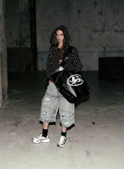 Badblood Mystic 2 Way Reversible Shopper Bag - Silver/Black