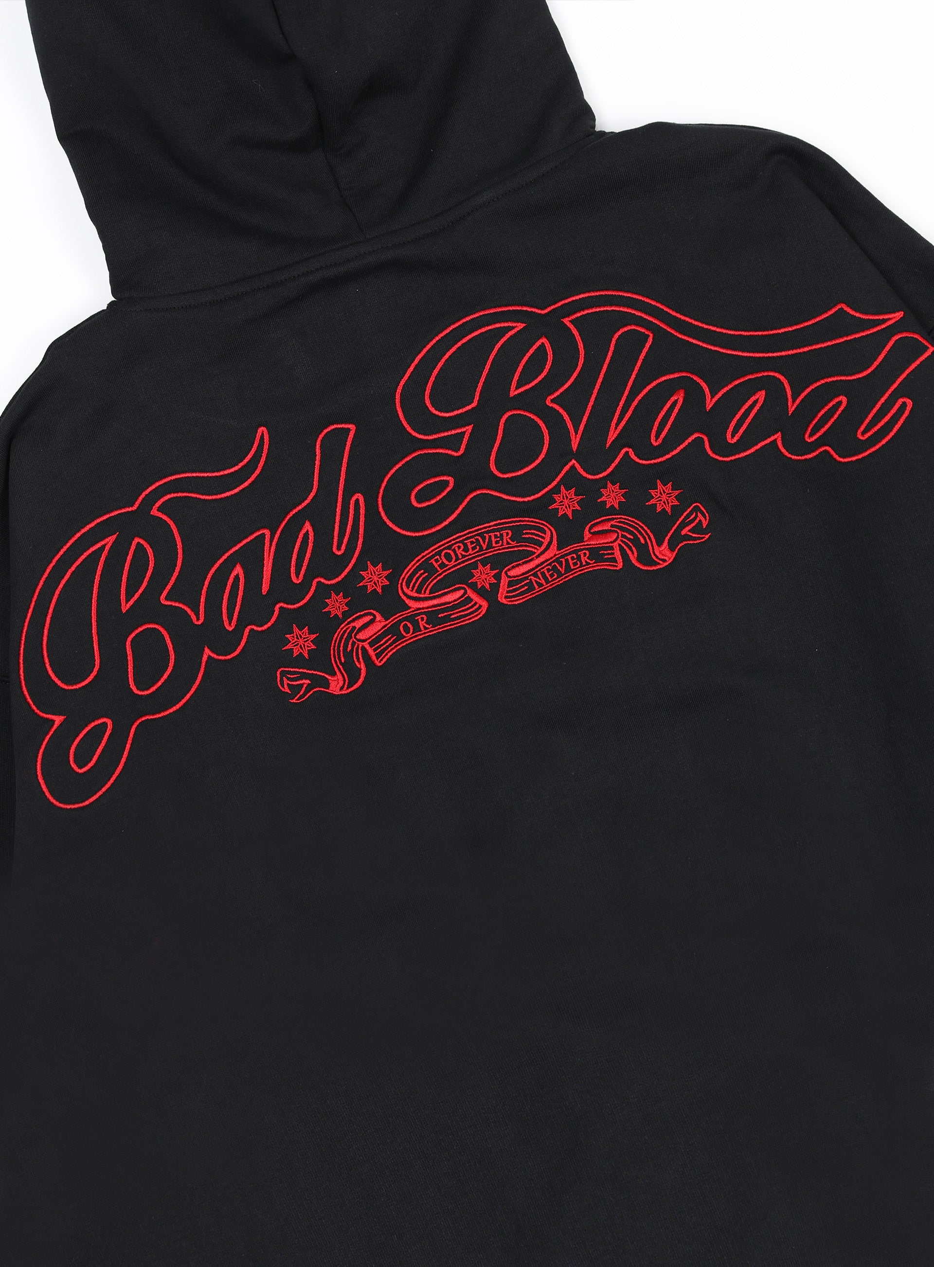 Badblood Mystic Capsule Hooded Zip-Up - Black