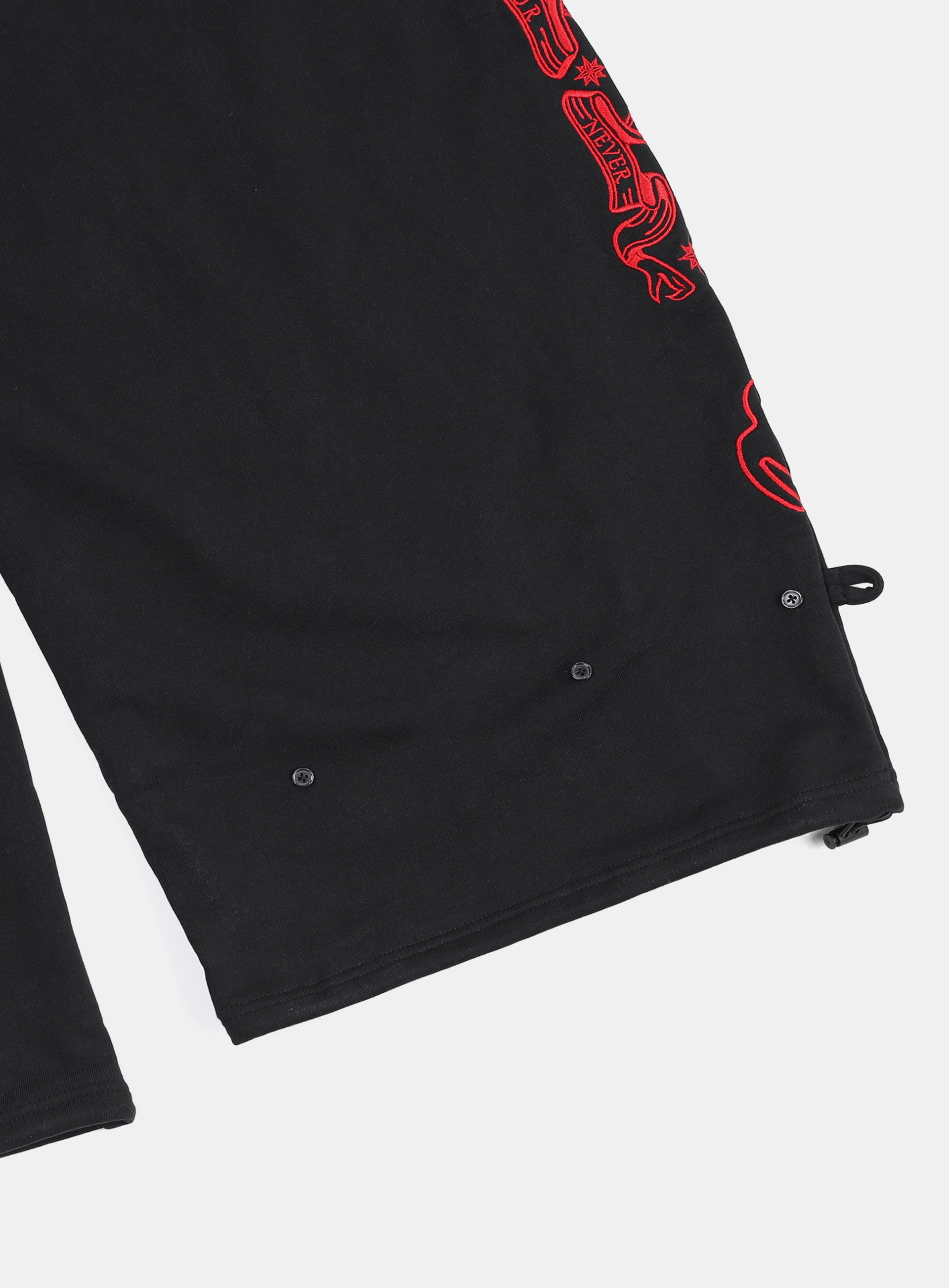 Badblood Mystic Capsule 2 Way Curved Jogger Trousers - Black