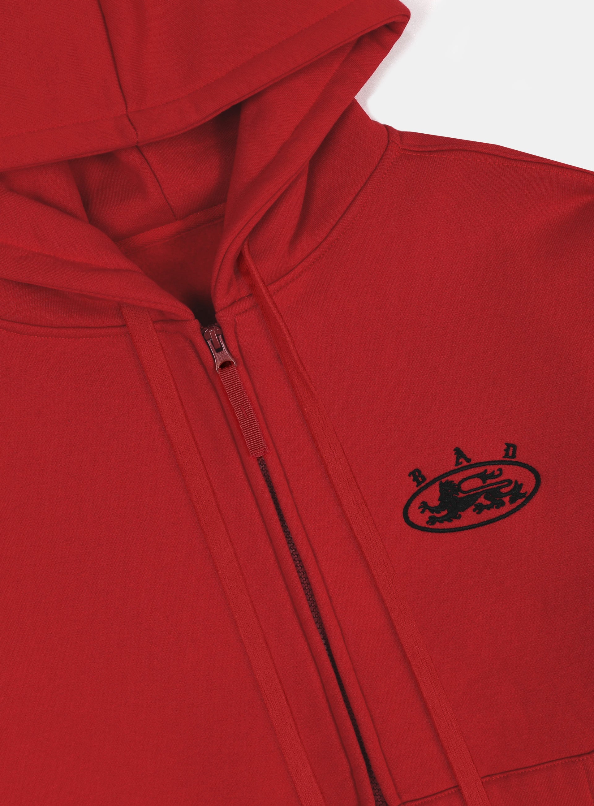 Badblood Mystic Capsule Hooded Zip-Up - Red