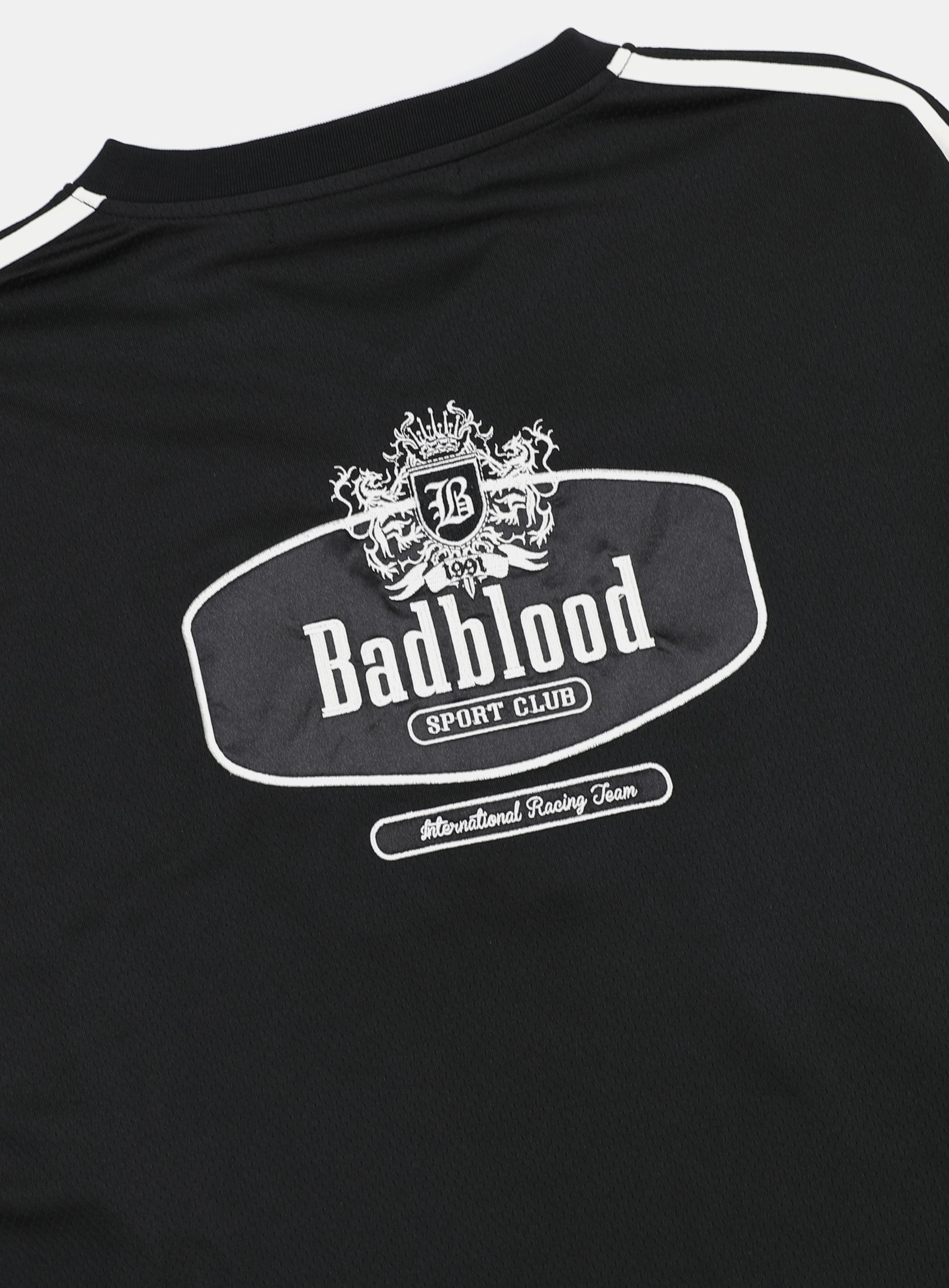 Badblood Sports Club Long Sleeve Tee Black