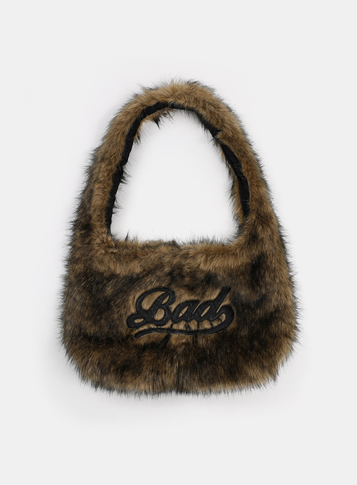 Badblood Naja Fur Shoulder Bag - Coyote