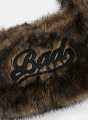 Badblood Naja Fur Shoulder Bag - Coyote