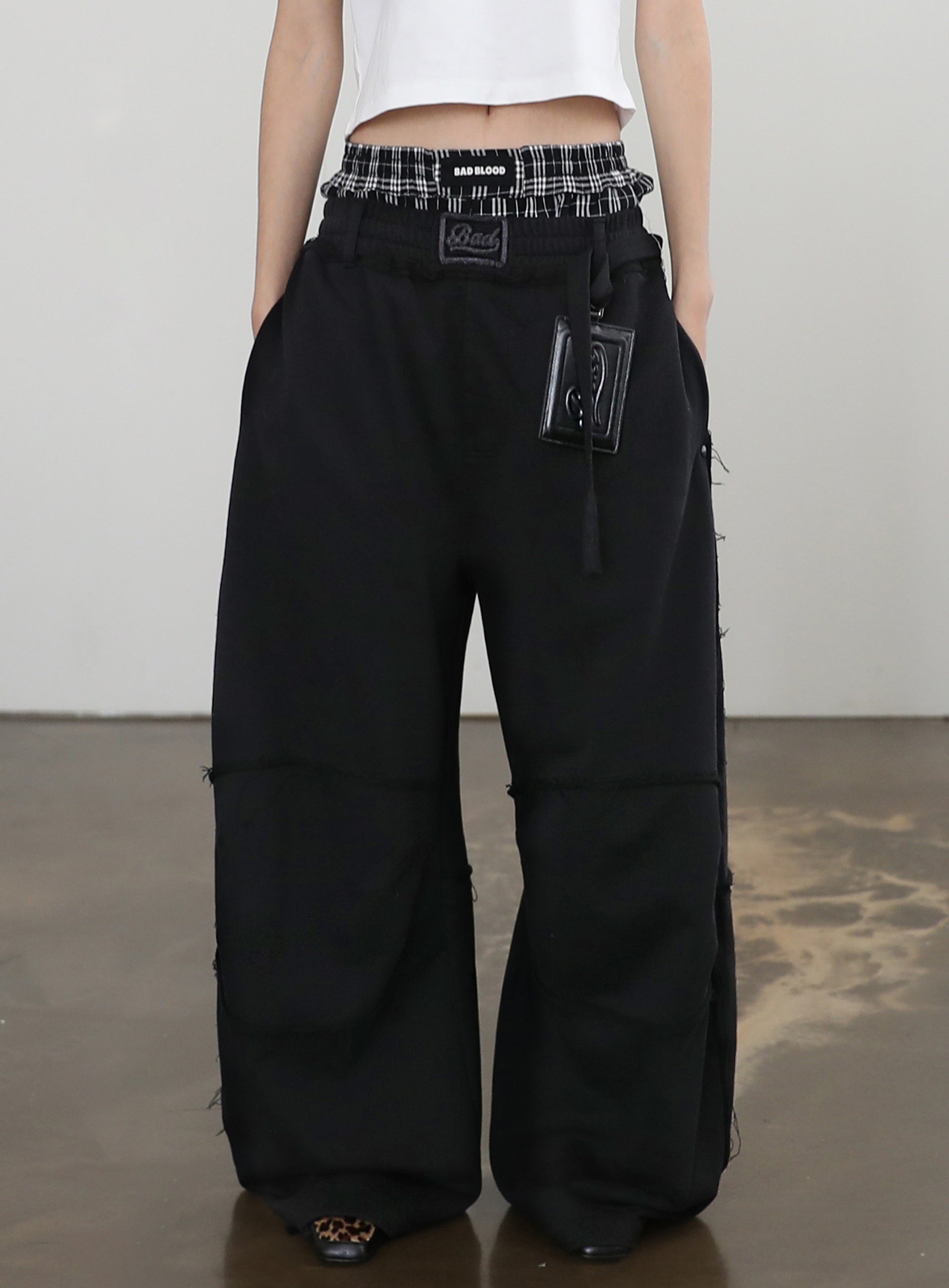 Badblood  Low Edge Convex Jogger - Black