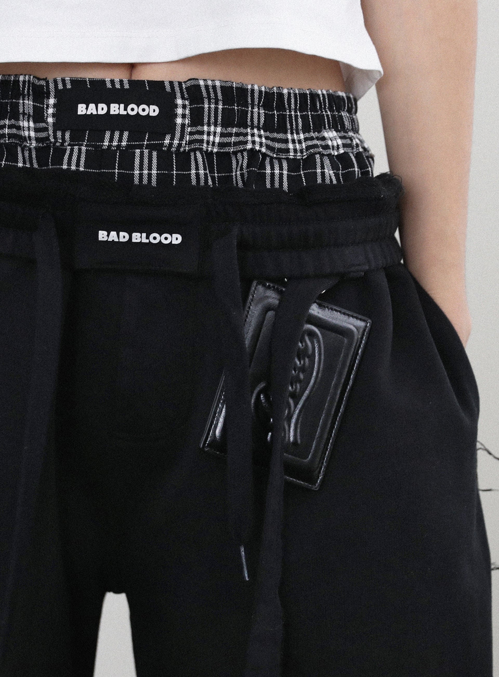 Badblood  Low Edge Convex Jogger - Black