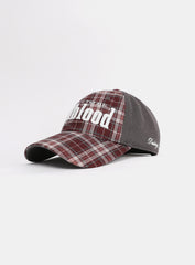 Badblood Born To Be Ball Cap - Check Red