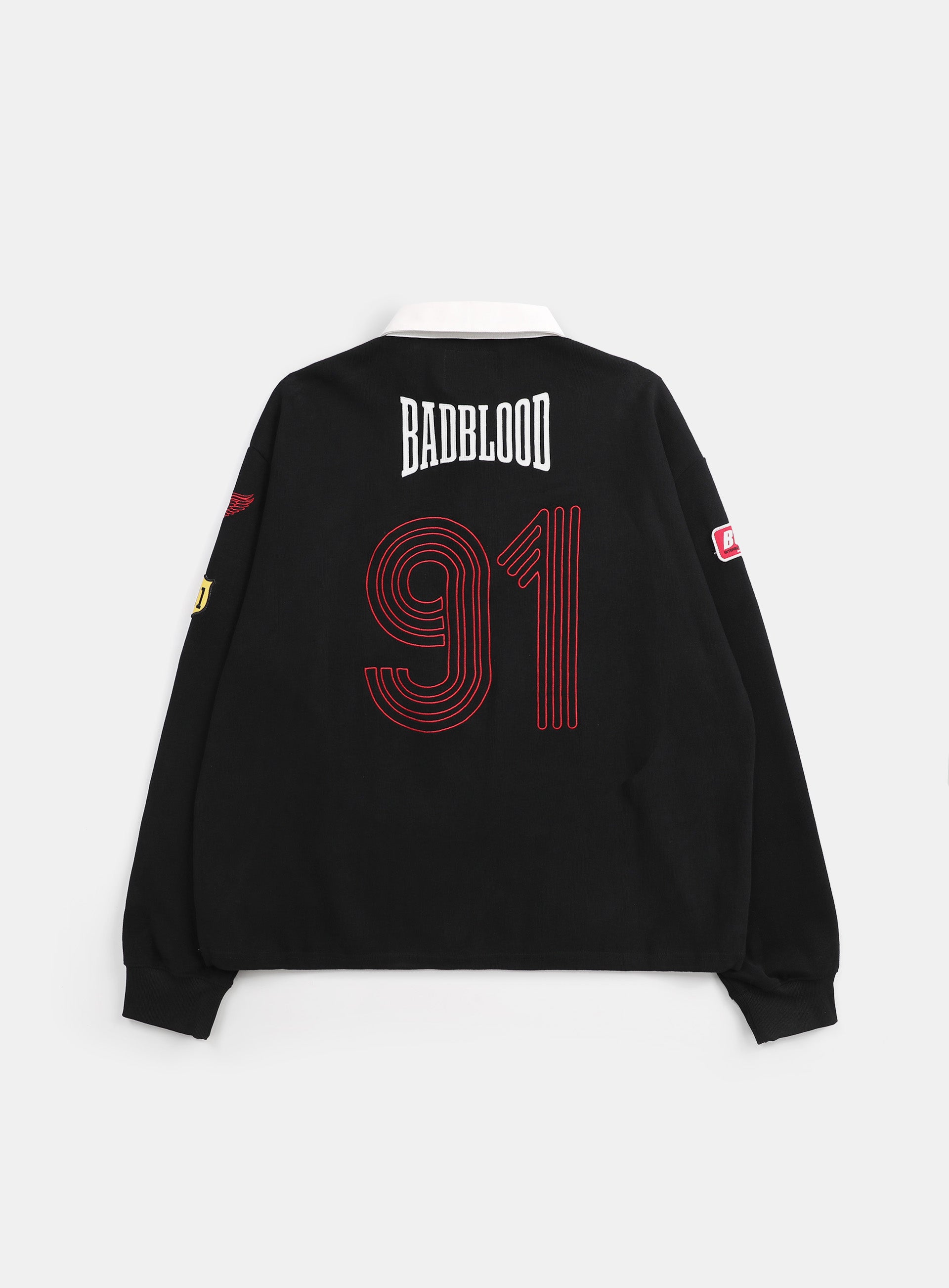 Badblood Mystic Capsule Rugby Sweatshirt Black