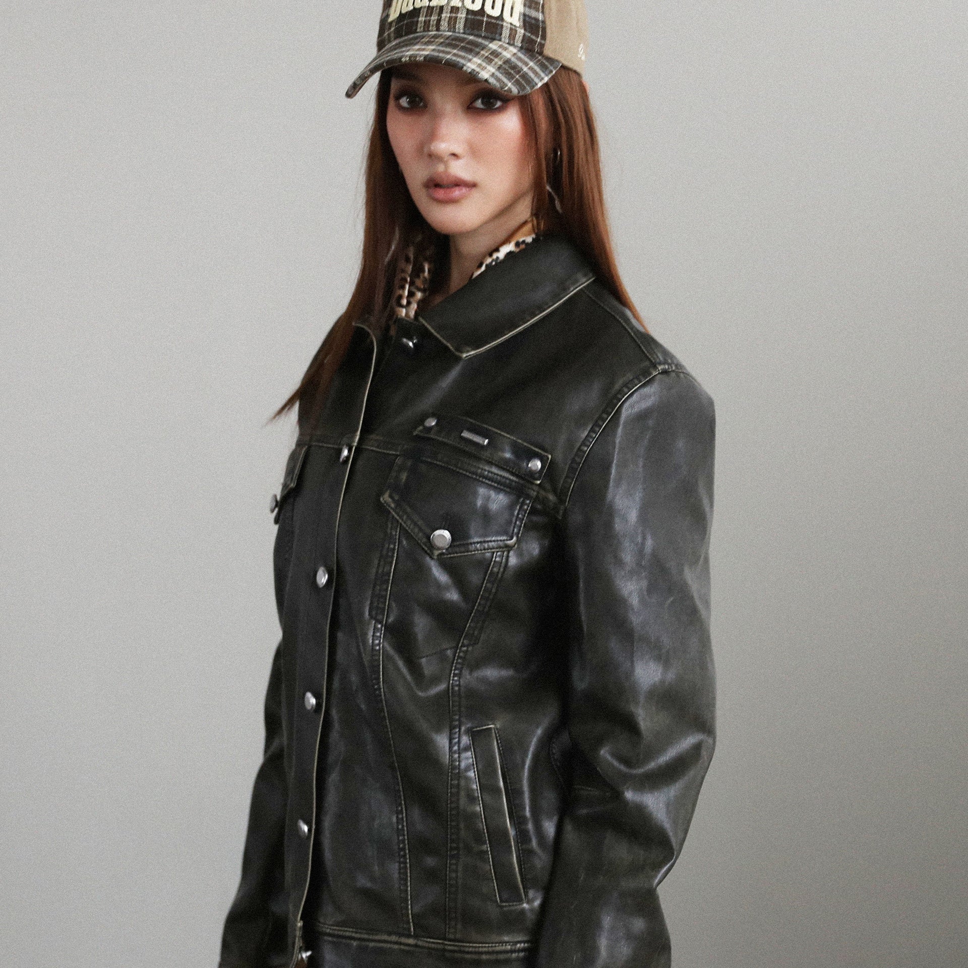 Badblood Born To Be Ball Cap - Check Brown