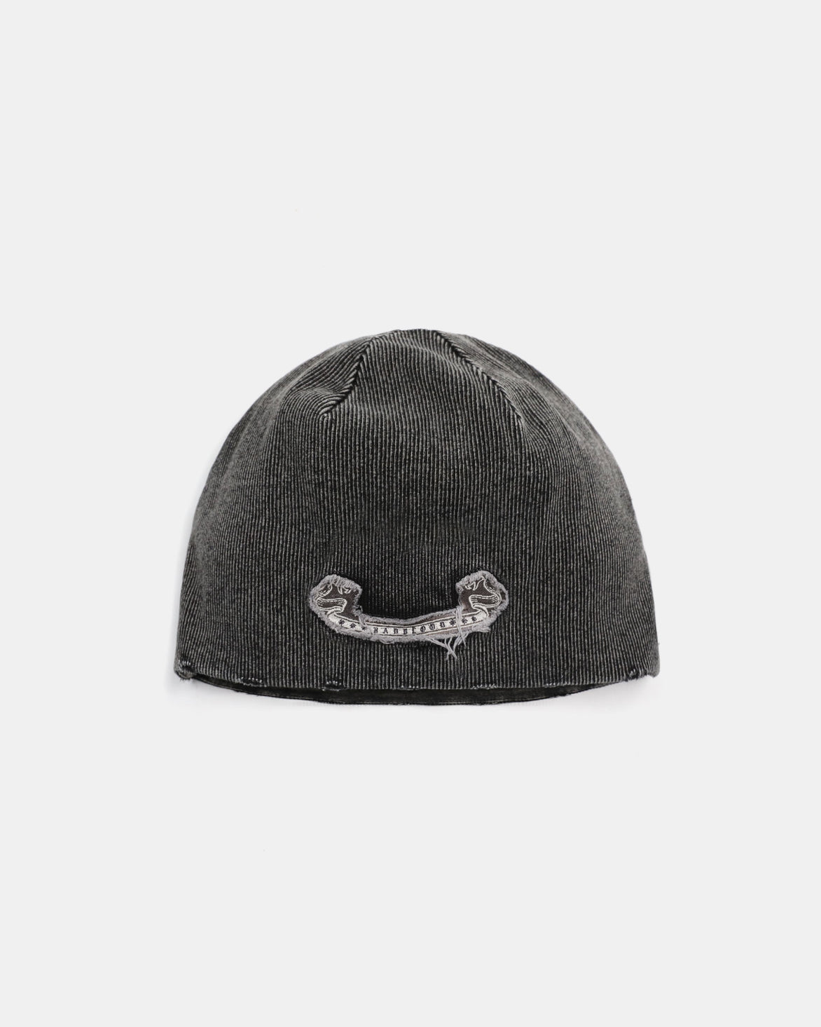 Badblood Rusty Denim Beanie Black