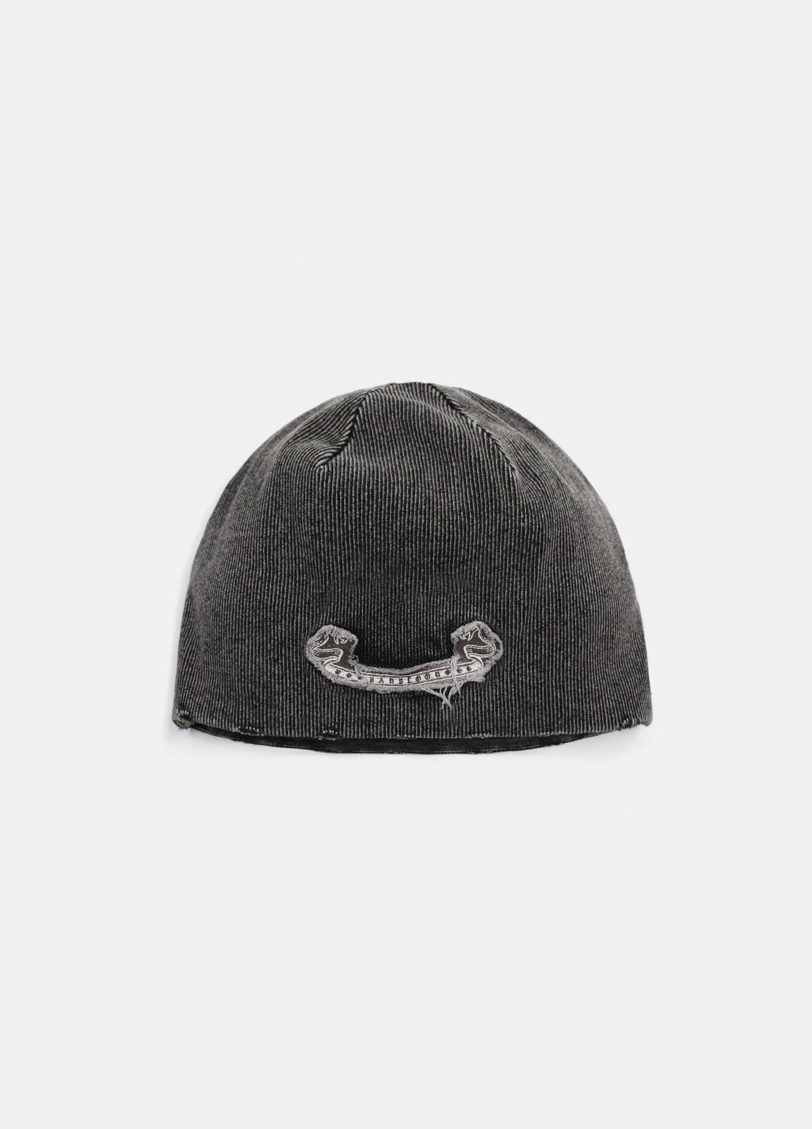 Badblood Rusty Denim Beanie Black