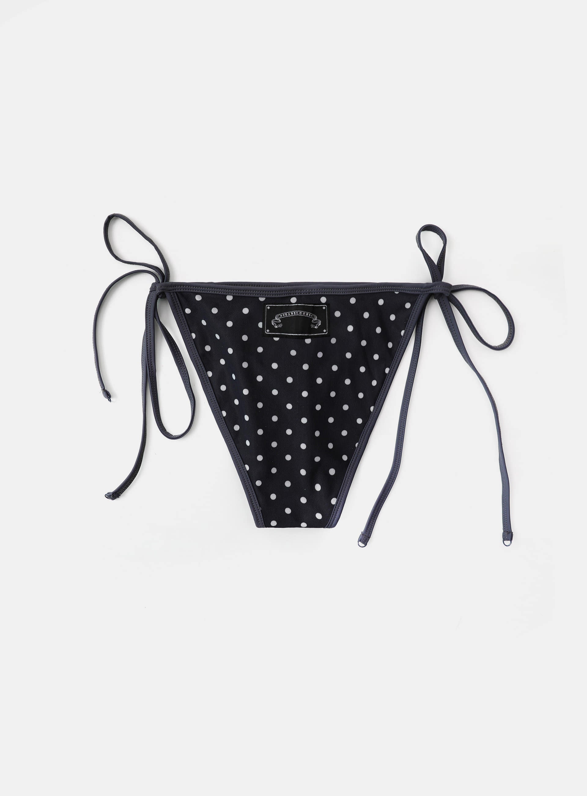 Badblood Splash Dot Bikini Set - Navy
