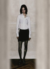 Badblood 013 Slim Fit Shirt White/Stripe