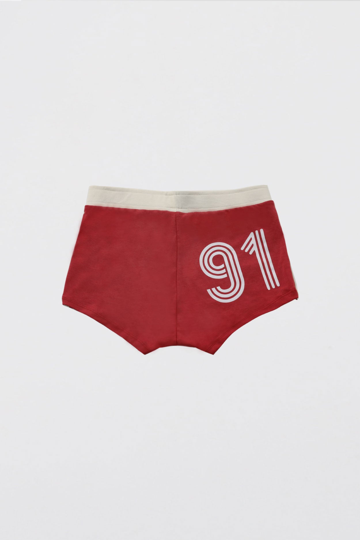 Badblood Vintage Club Boy Shorts Red