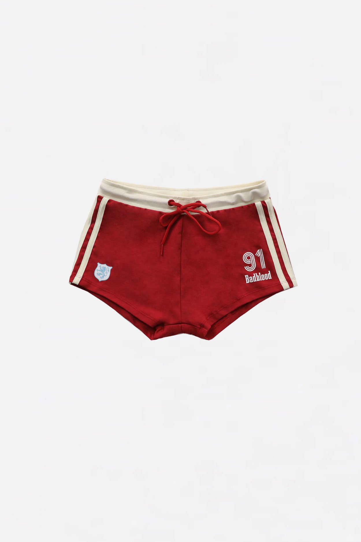 Badblood Vintage Club Boy Shorts Red