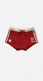 Badblood Vintage Club Boy Shorts Red