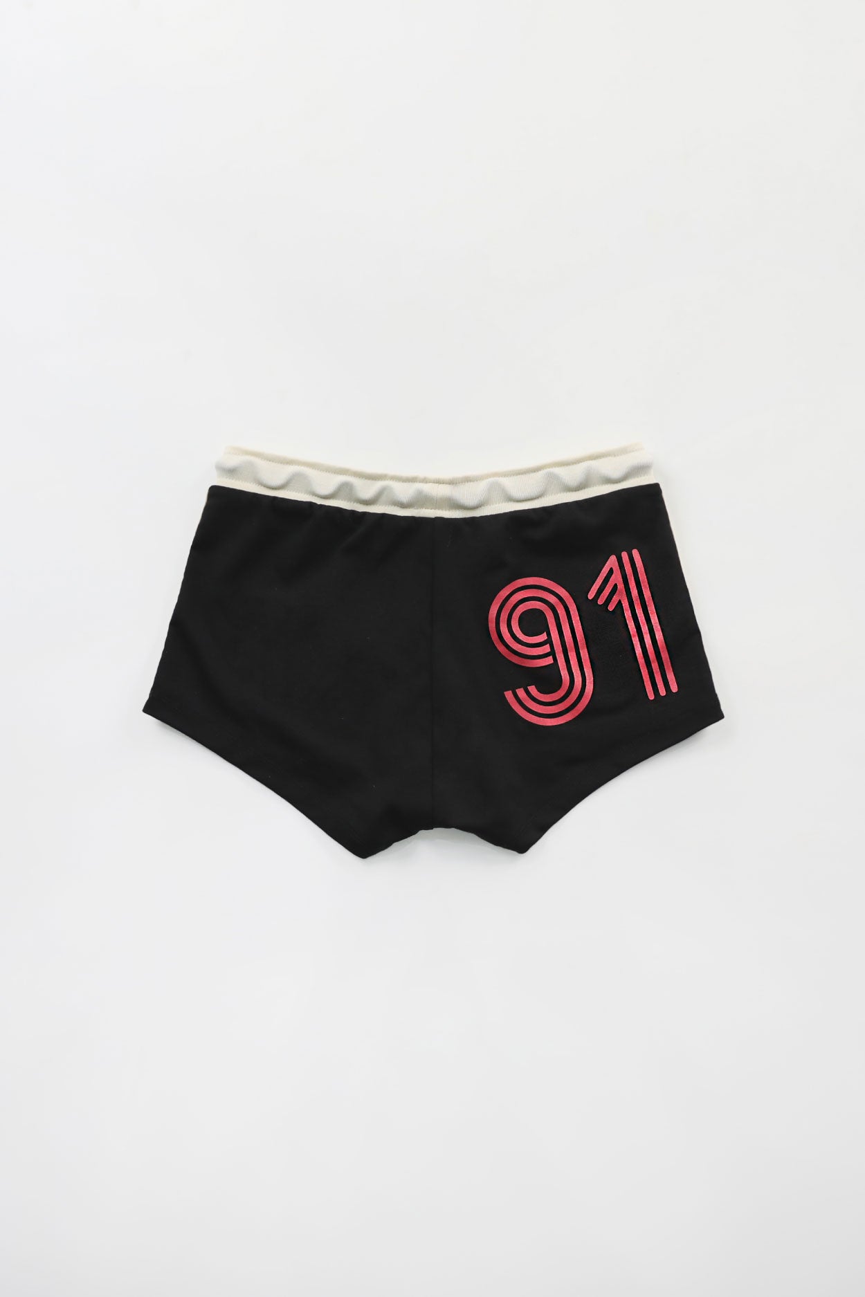 Badblood Vintage Club Boy Shorts Black