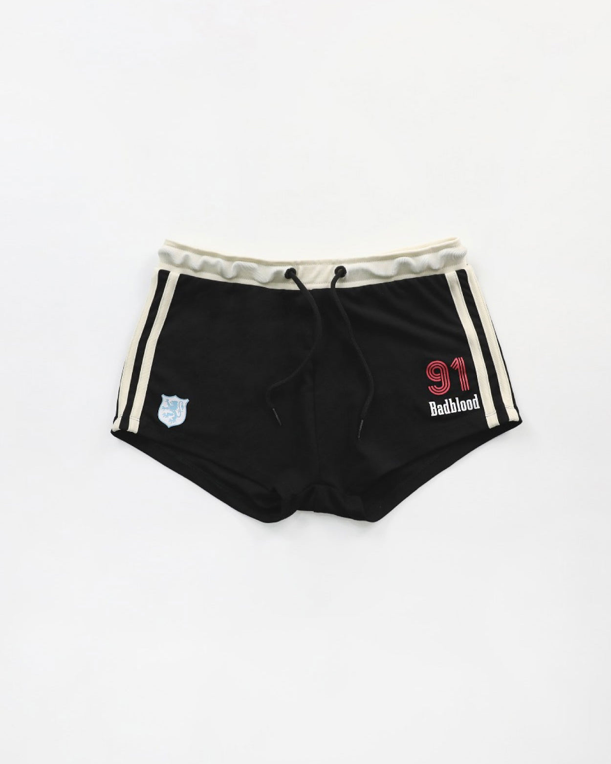 Badblood Vintage Club Boy Shorts Black