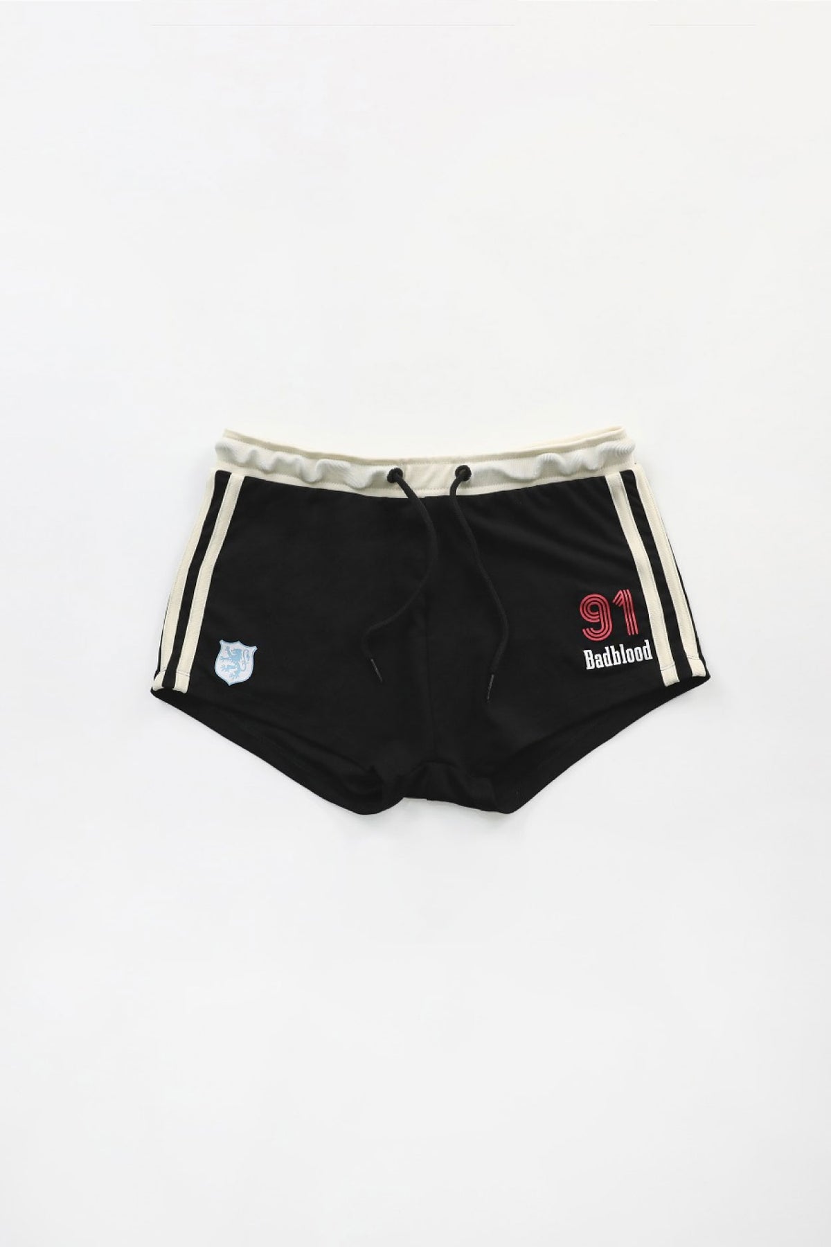 Badblood Vintage Club Boy Shorts Black