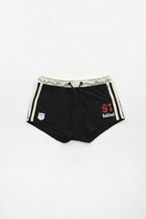 Badblood Vintage Club Boy Shorts Black