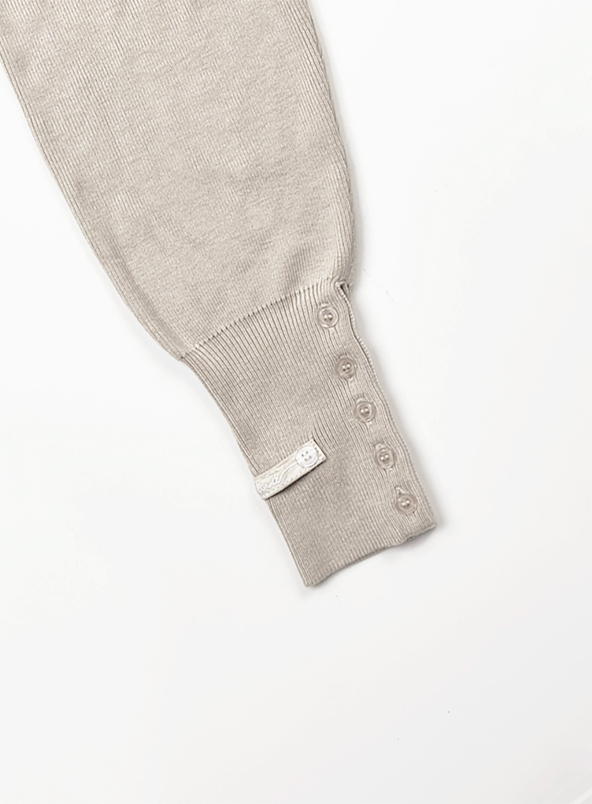 Badblood The Pure Round Cardigan – Beige