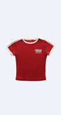 Badblood Vintage Logo Slim T-Shirt Red