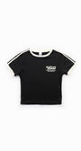 Badblood Vintage Logo Slim T-Shirt Black