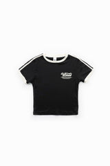 Badblood Vintage Logo Slim T-Shirt Black