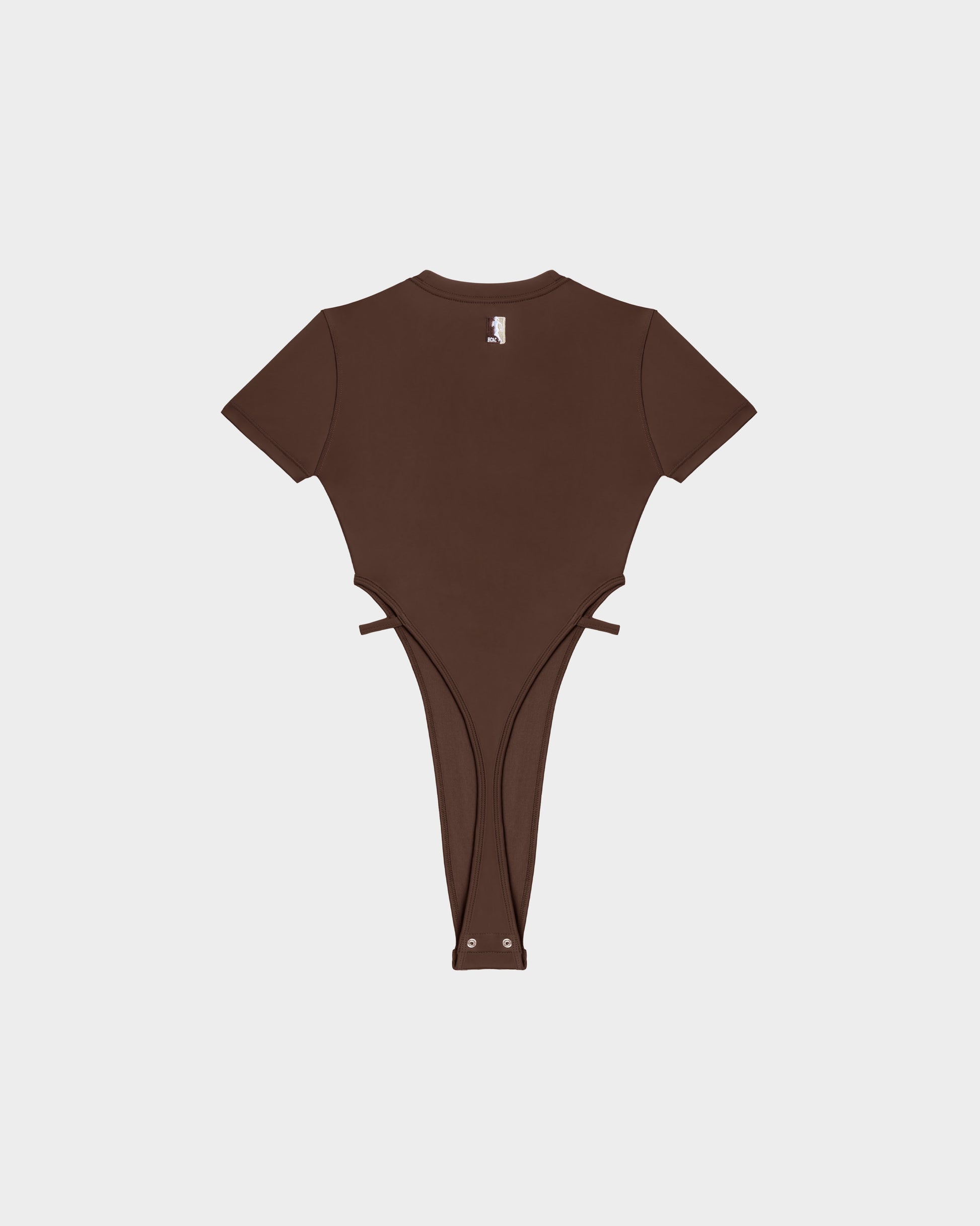 Badblood Hong Kong Limited Edition BCAC Emblem High Cut Bodysuit Brown