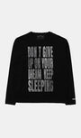 Badblood KEEP SLEEPING Long Sleeve - Dusty Black