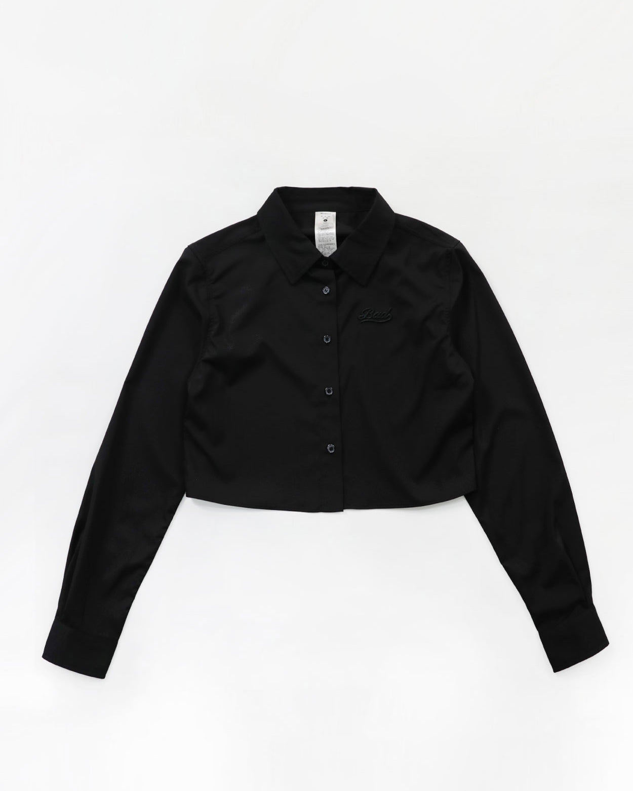 Badblood Cropped Shirt Black
