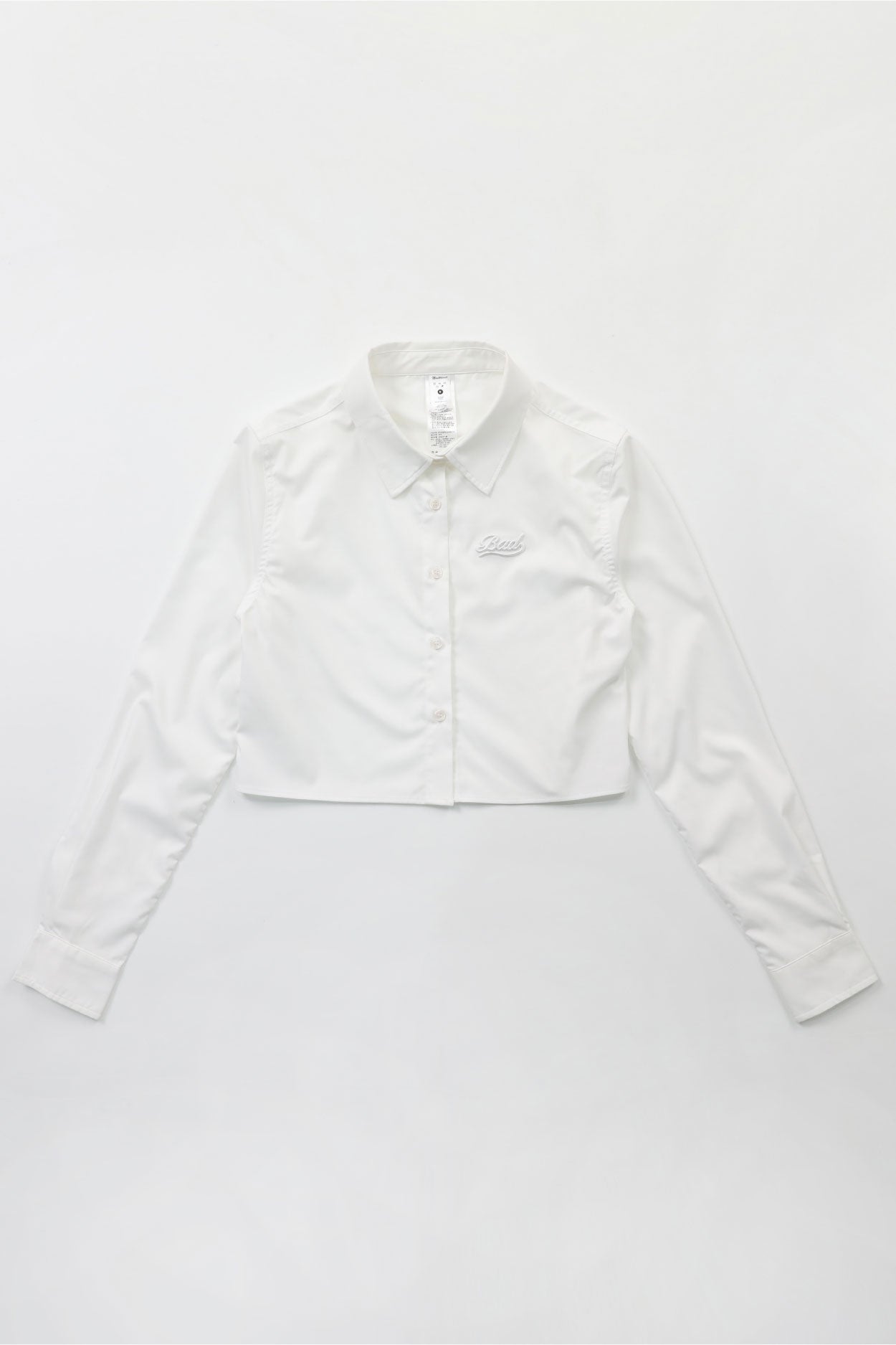 Badblood Cropped Shirt White