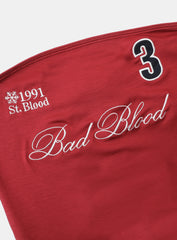 Badblood Classic Logo Tube Top - Red