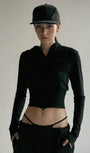 Badblood Beyond Soft Hood Zip-Up Slim Fit - Black