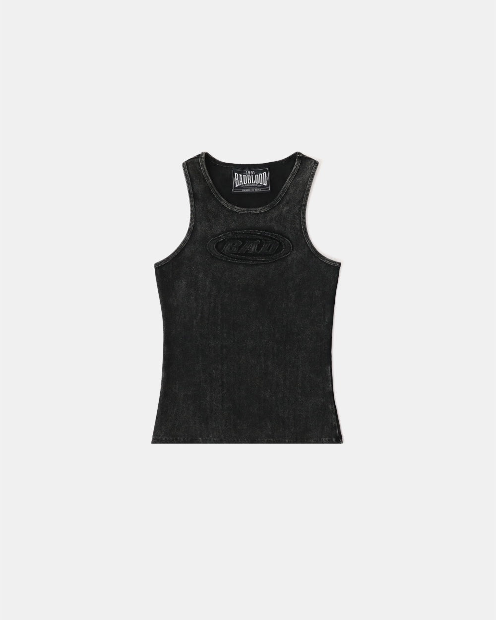 Badblood Squad Logo Tank - Black
