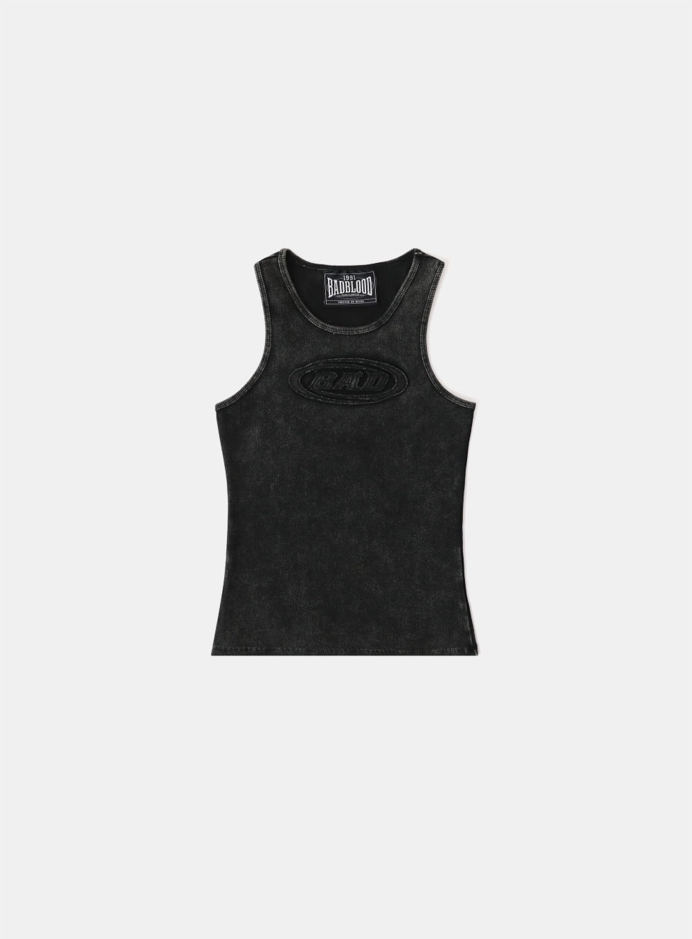 Badblood Squad Logo Tank - Black