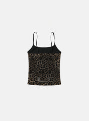 Badblood Mystic String Tank - Brown Leopard