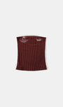 Badblood Classic Logo Stripe Tube Top - Wine