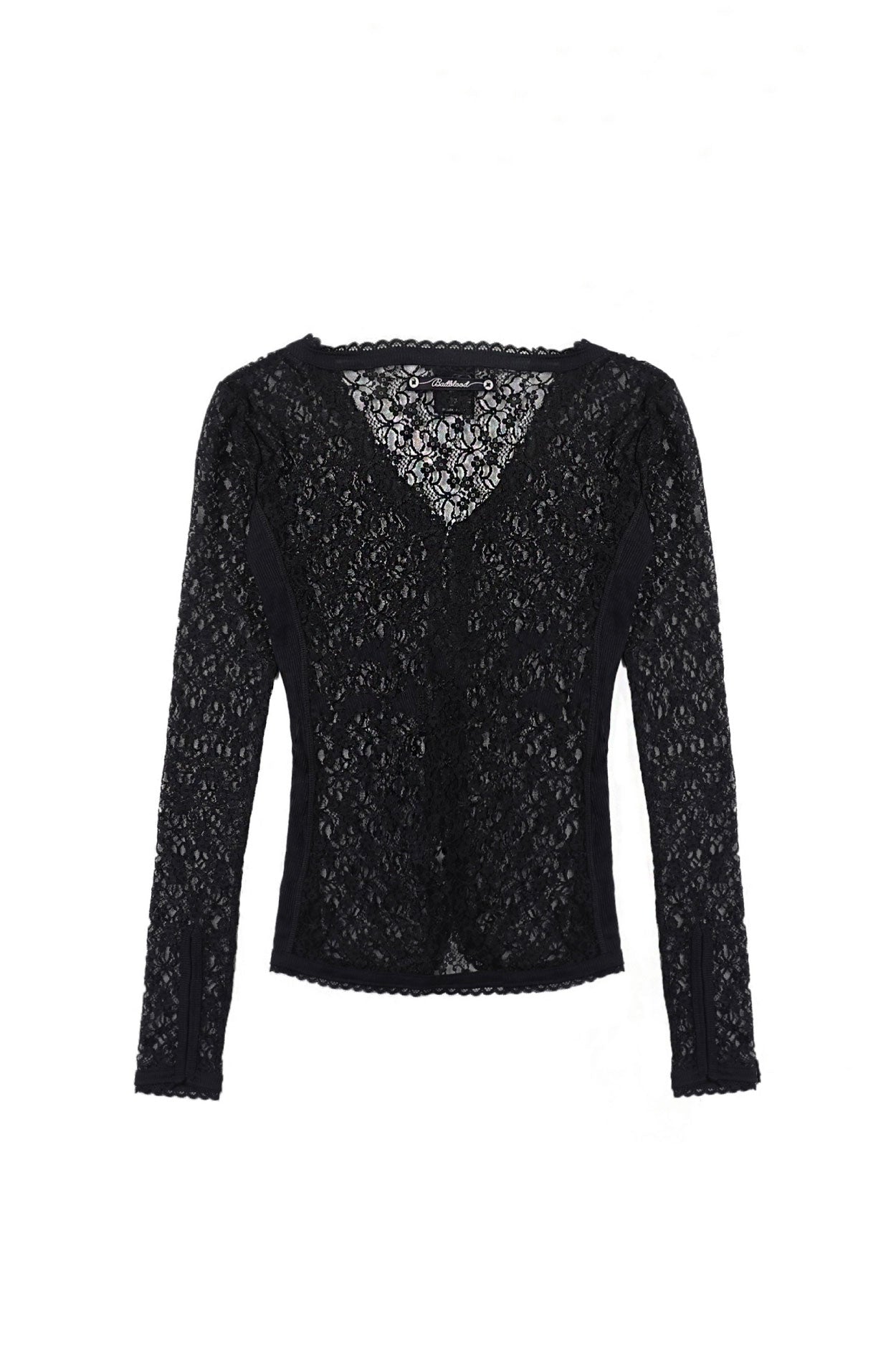 Badblood Selena Lace Cardigan Black