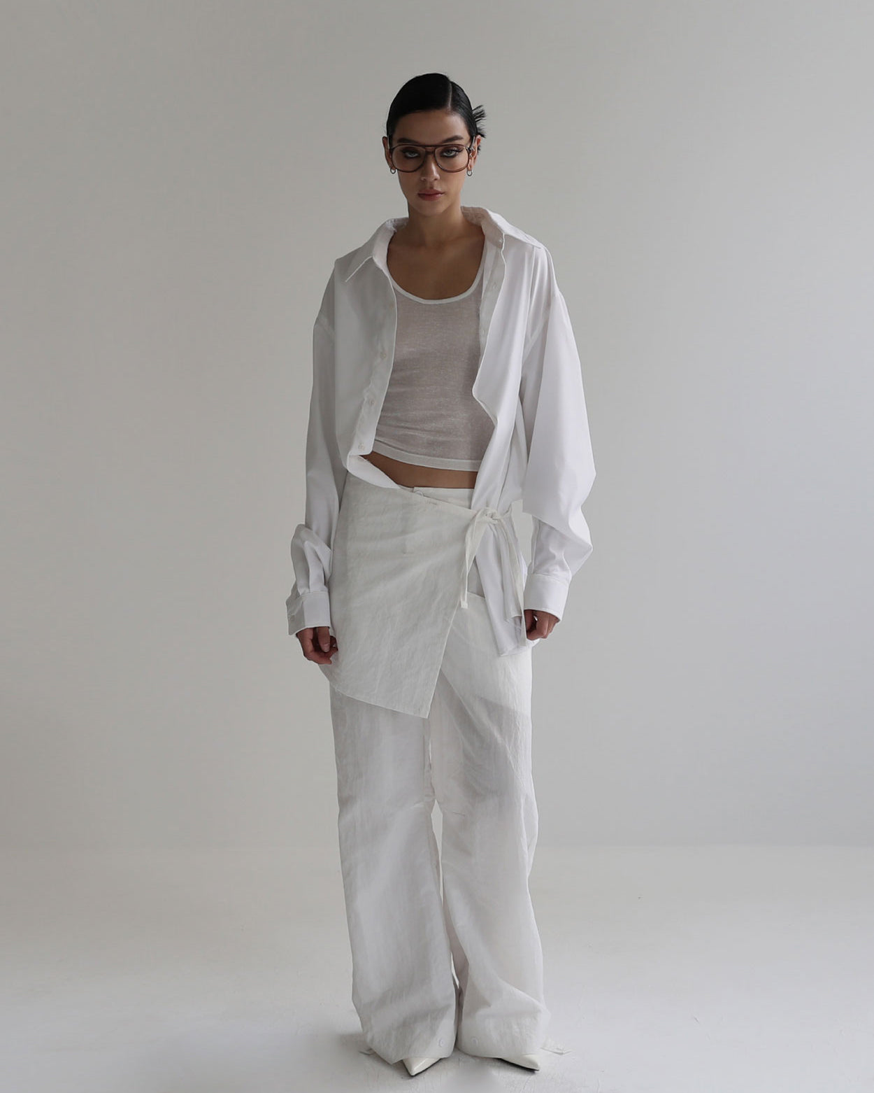Badblood Boyfriend Shirt White