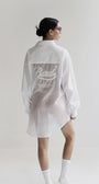 Badblood Boyfriend Shirt White