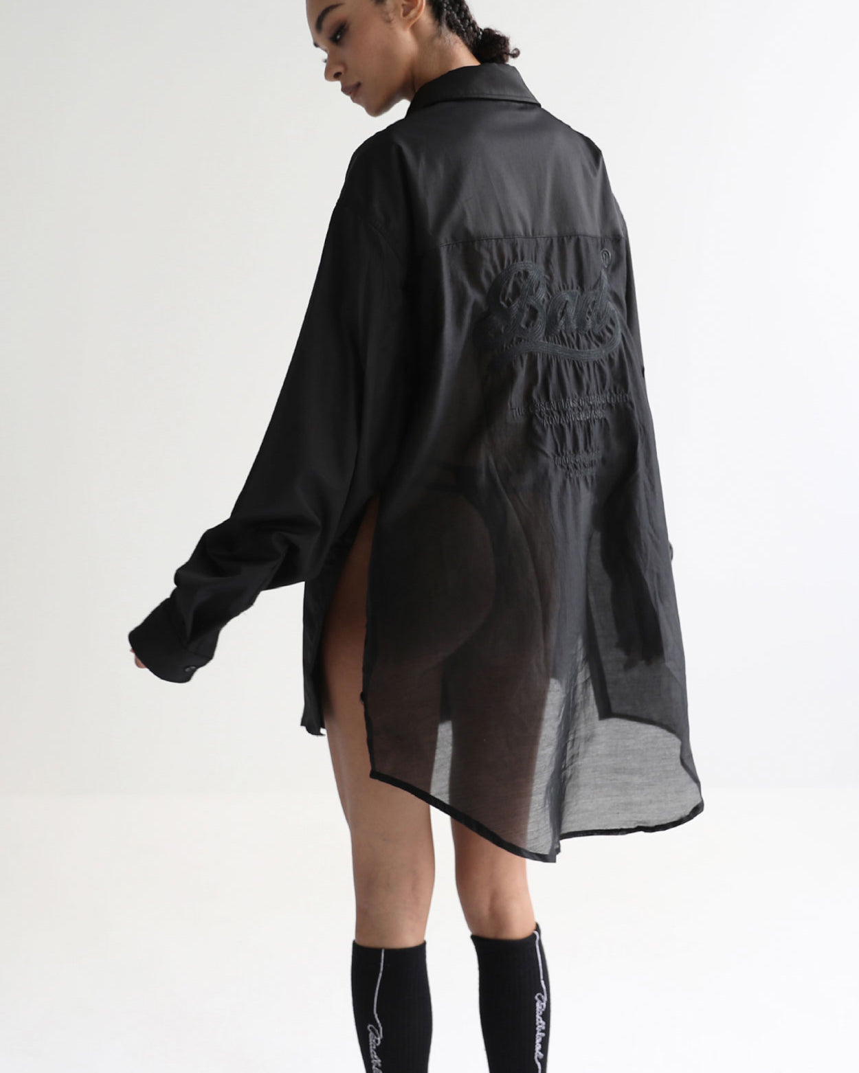Badblood Boyfriend Shirt Black