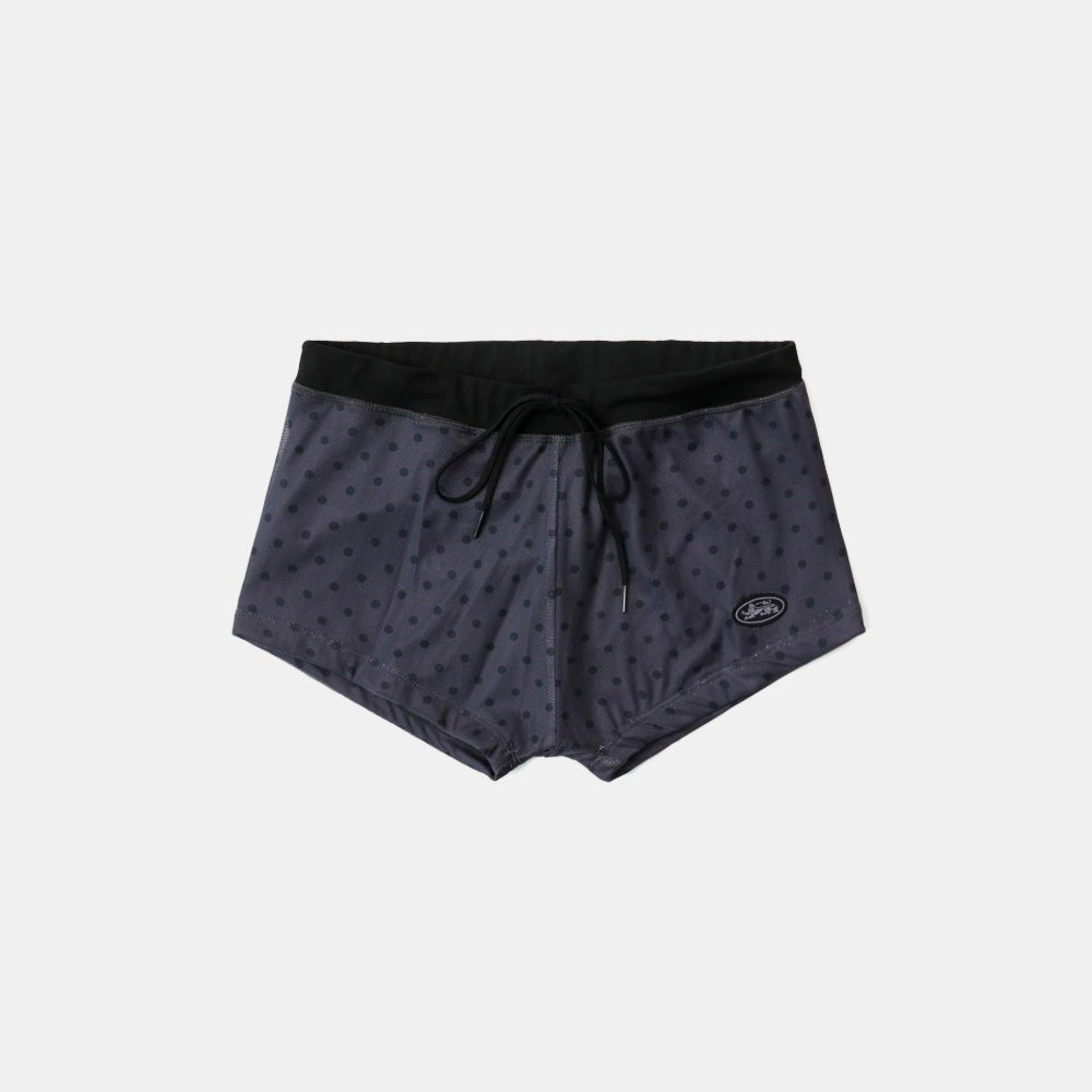 Badblood Splash Dot Boy Shorts - Charcoal