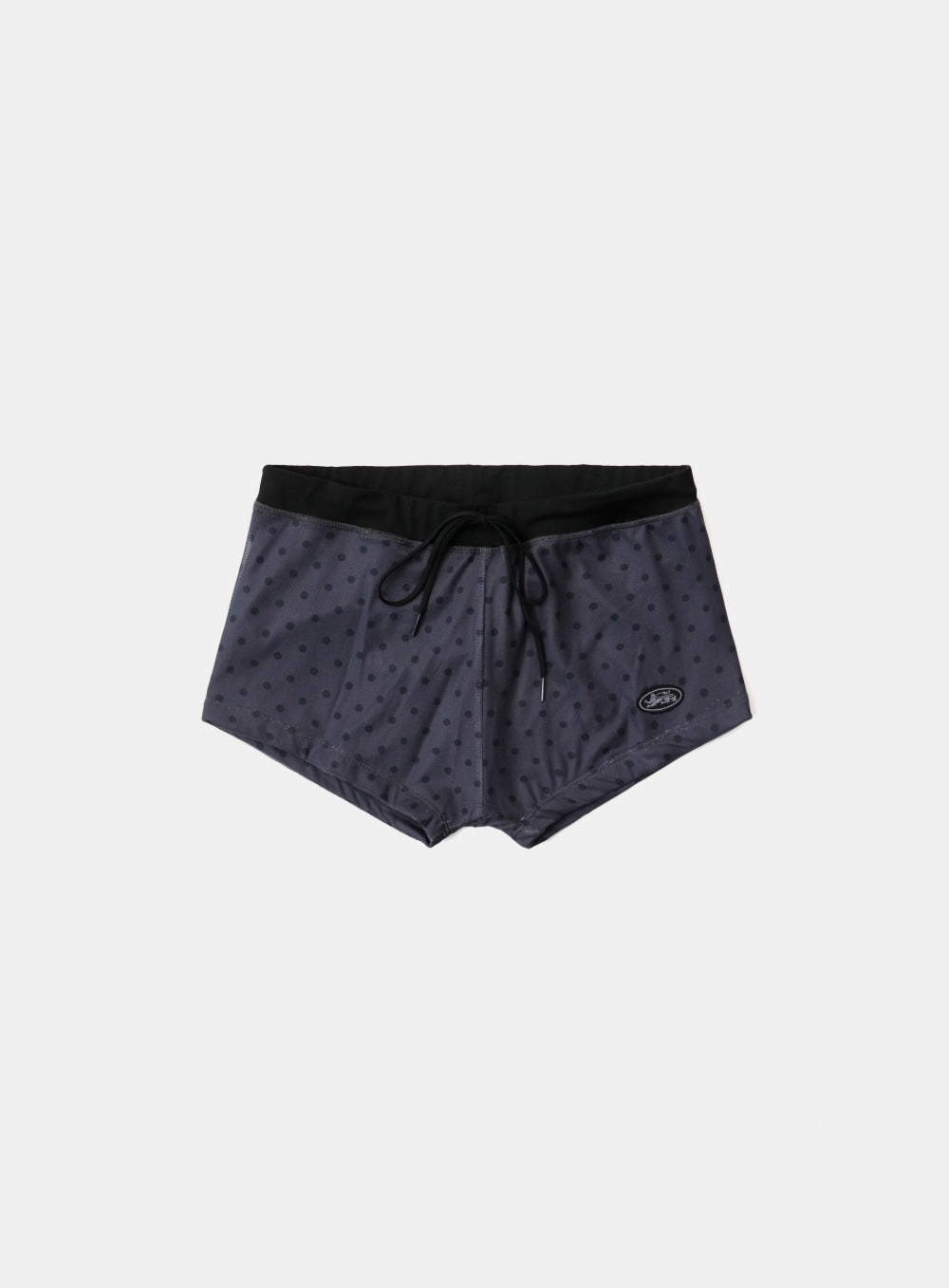 Badblood Splash Dot Boy Shorts - Charcoal