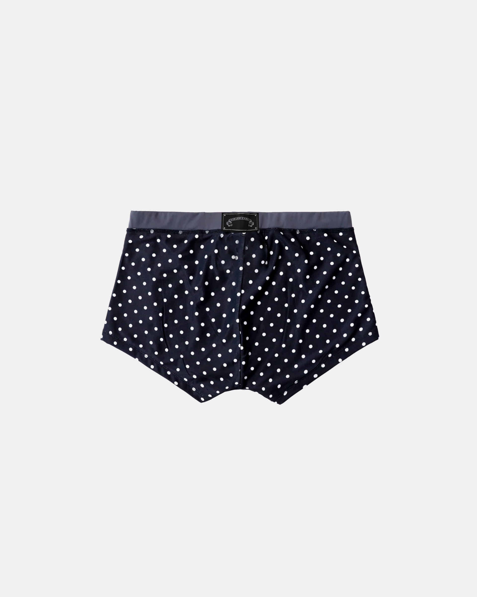 Badblood Splash Dot Boy Shorts - Navy