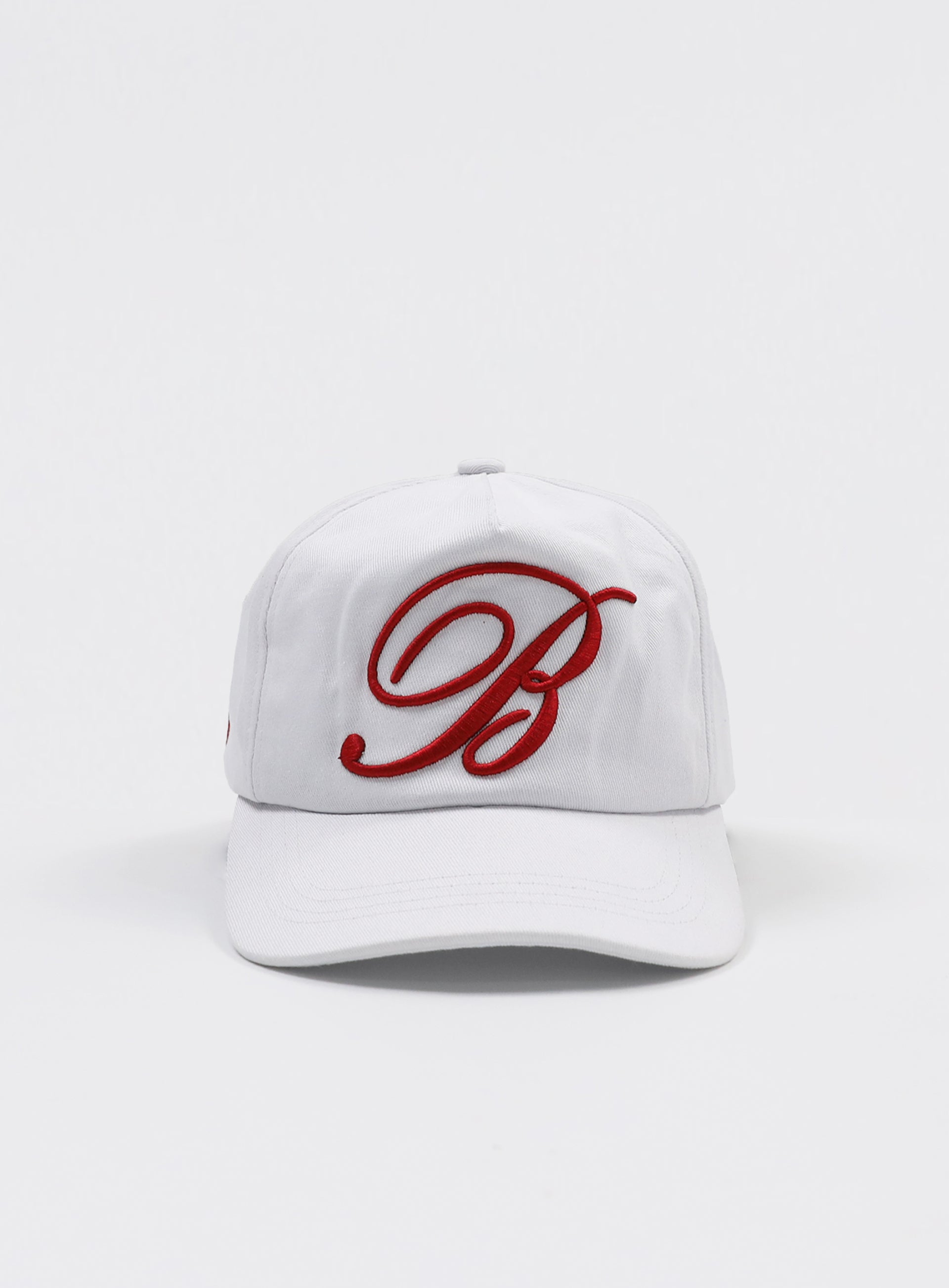 Badblood Classic B Logo Ball Cap - White