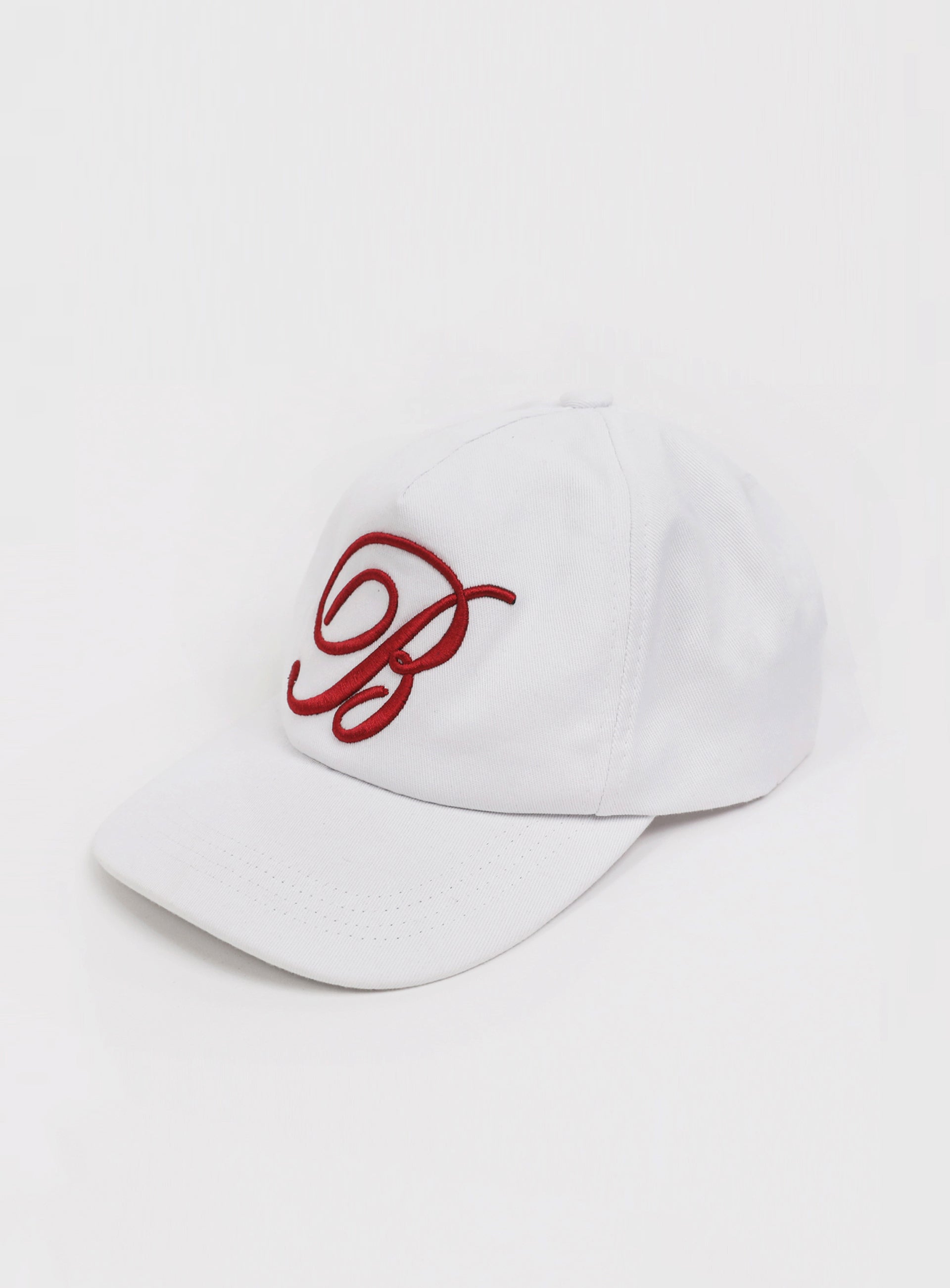 Badblood Classic B Logo Ball Cap - White