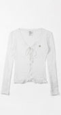 Badblood Selena Lace Cardigan White