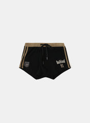 Badblood Vintage Club Boy Shorts - Khaki/Black