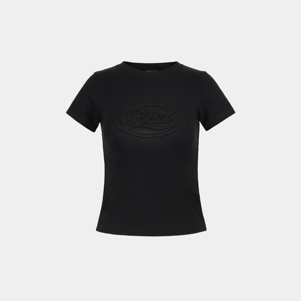 Badblood Oval Logo T-Shirt Black