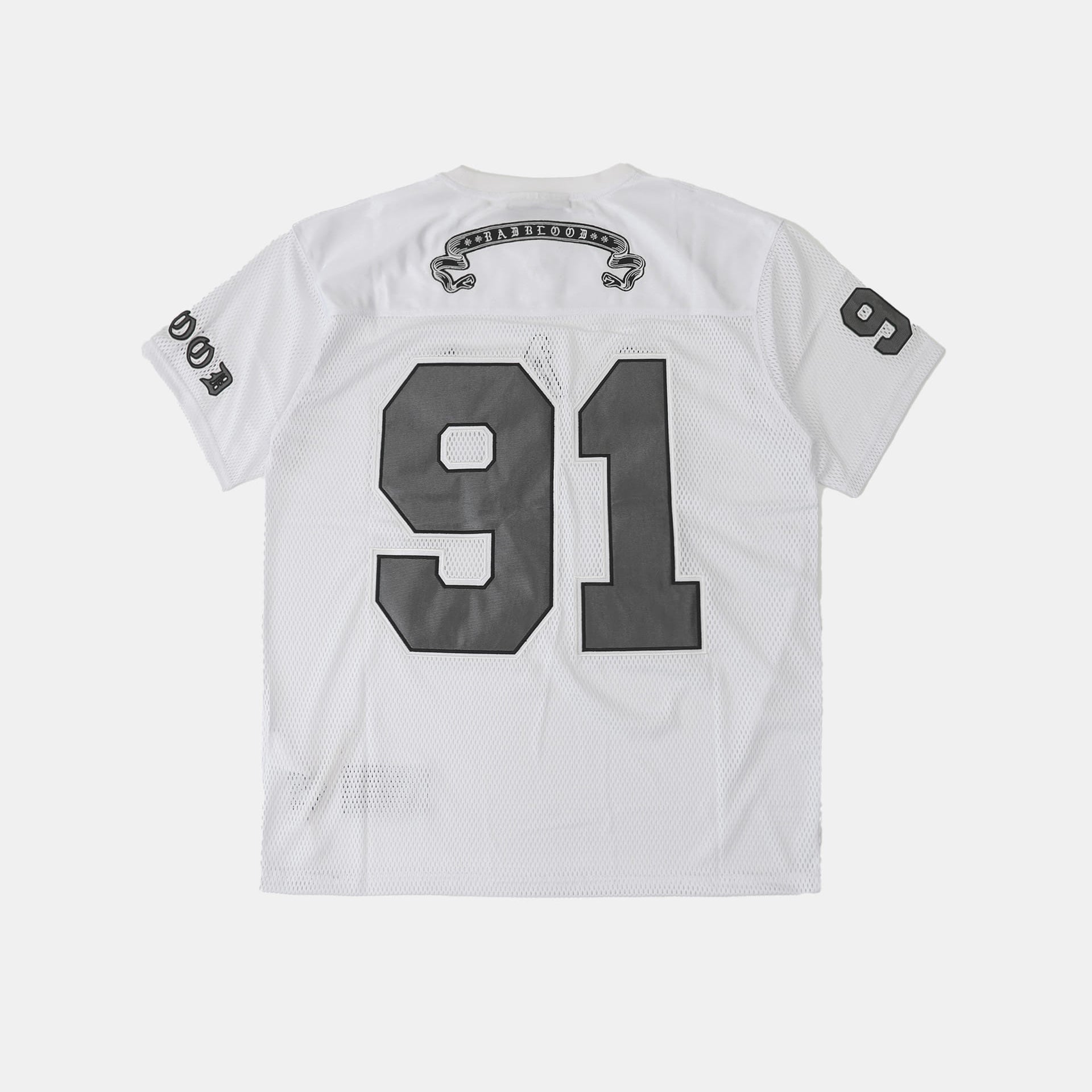 Badblood Workshop Net Rugby Jersey - White